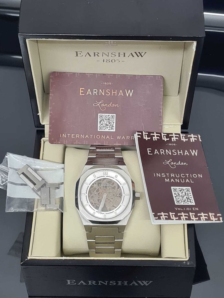 Earnshaw - DRAKE Skeleton Automatic - Utan reservationspris - Män - 2022 #1.0