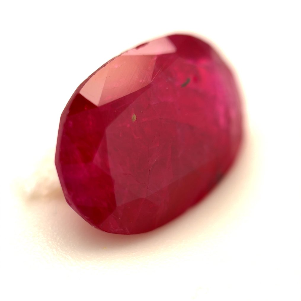 No reserve price - 1 pcs  Red Ruby  - 2.51 ct - International Gemological Institute (IGI) - Natural ruby #3.2