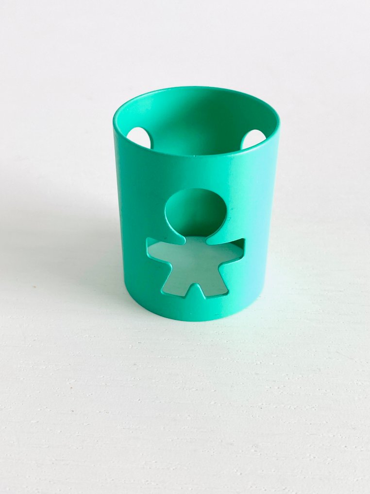 Alessi - King Kong - Stefano Giovannoni & Guido Venturini - Portatovaglioli (6) - Girotond - Acciaio #2.1