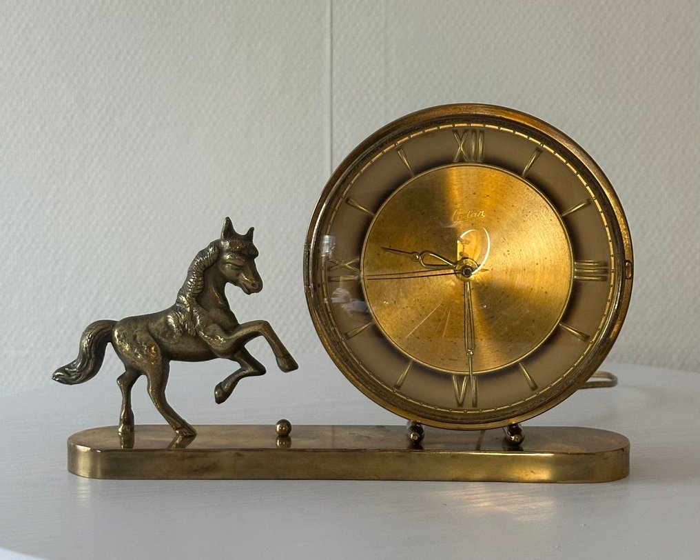 Ρολόι γραφείου - Codan -  Αρ Ντεκό Μέταλλο, Γυαλί - 1950-1960 #2.1