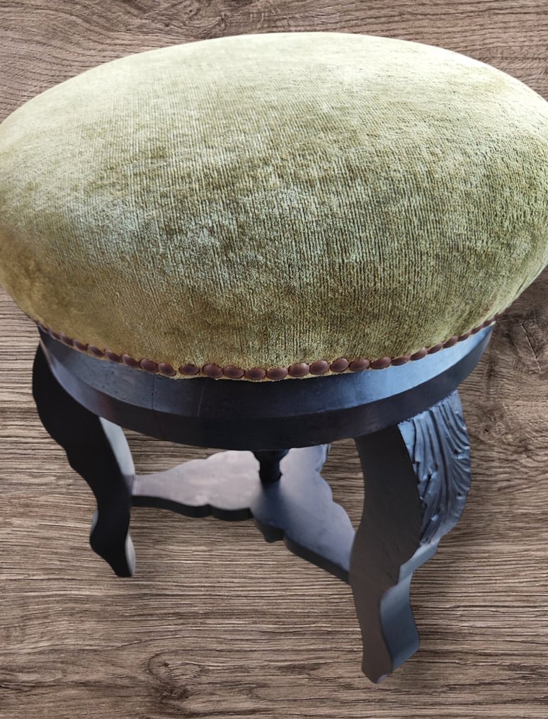 Taburete - Ébano - Taburete de ébano para pianoforte #1.0