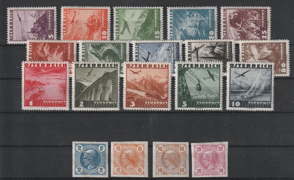 Αυστρία 1901/1935 - Επιλογή από αυτήν την περίοδο όπου port. #1.0