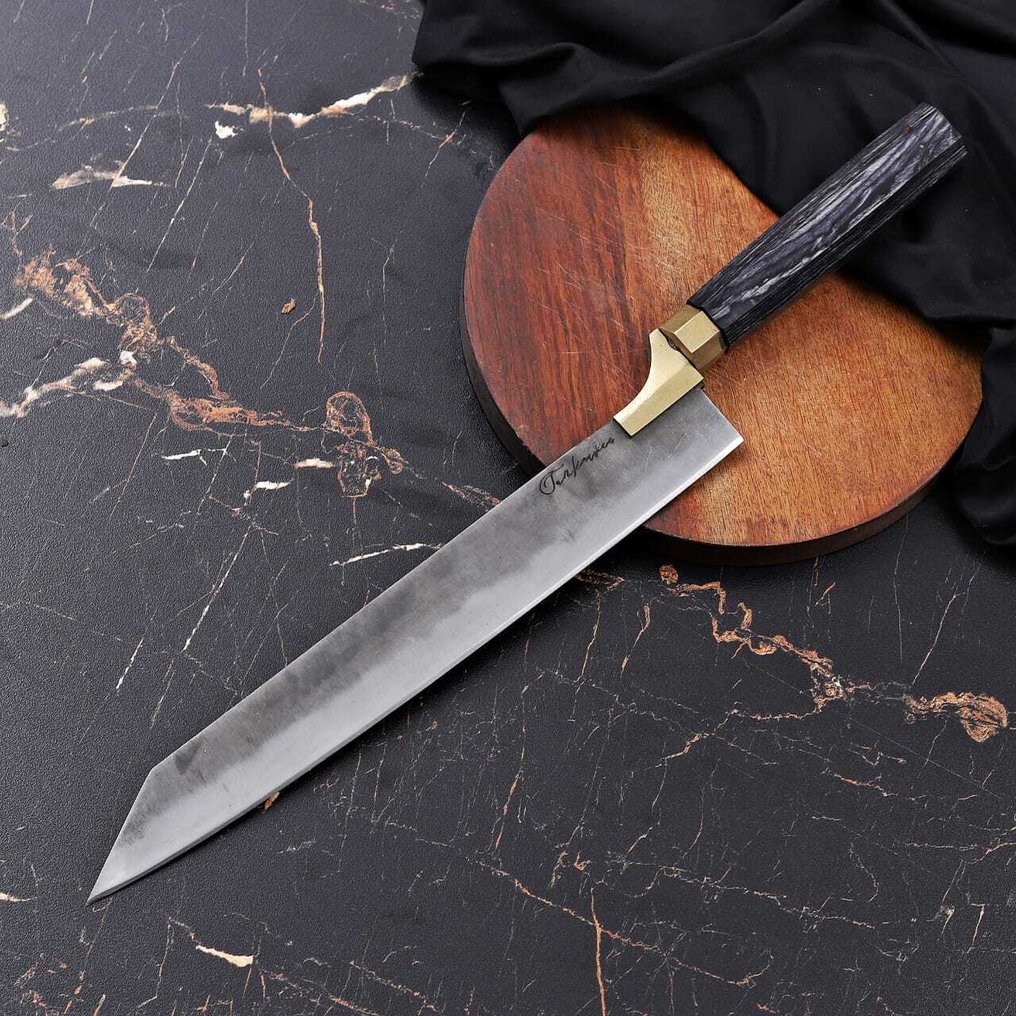 Bordkniv - R616 - Løvtre - Etsede brødkniv #2.1