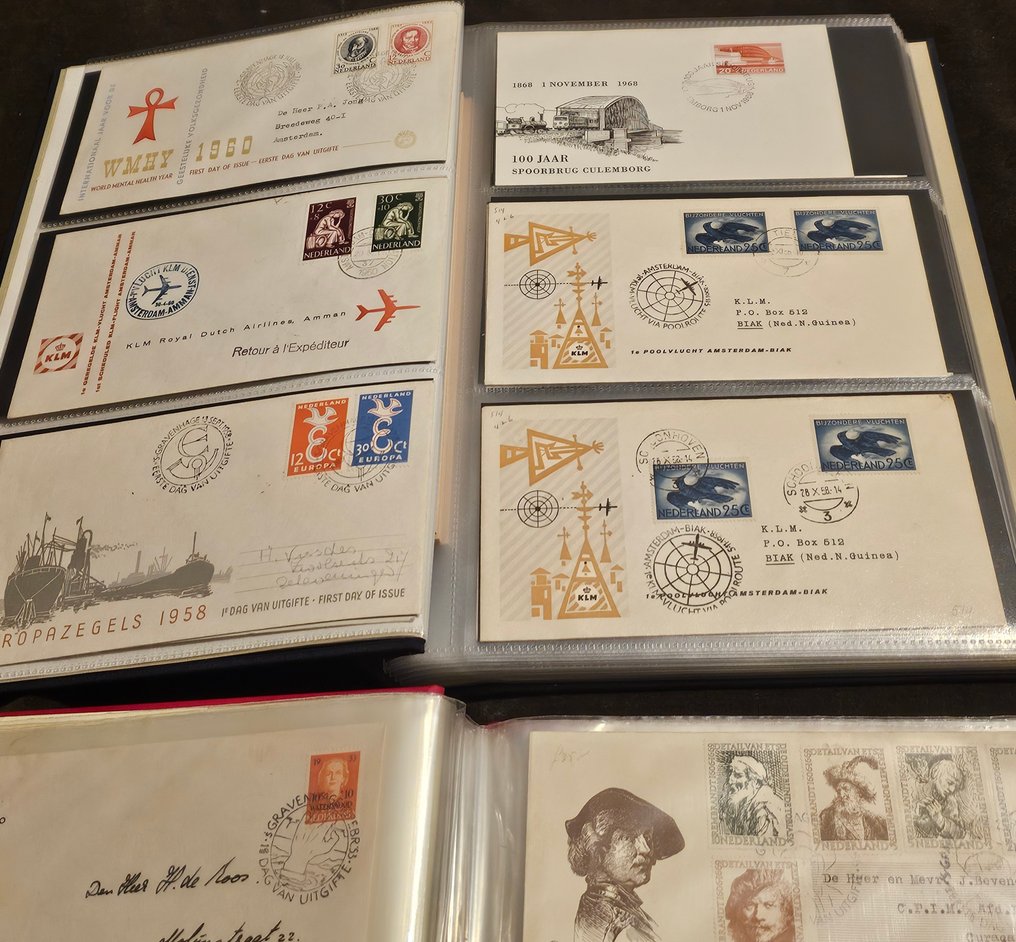 荷兰  - 第一天信封收藏 #2.1