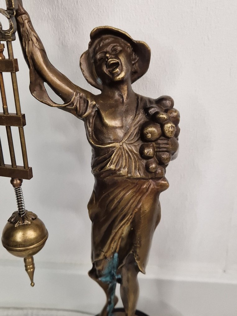 Ρολόι μυστηρίου -  Αντίκες Μπρούντζος, Ξύλο - 1990-2000 - Μυστήριο slingerκοντ #4.3