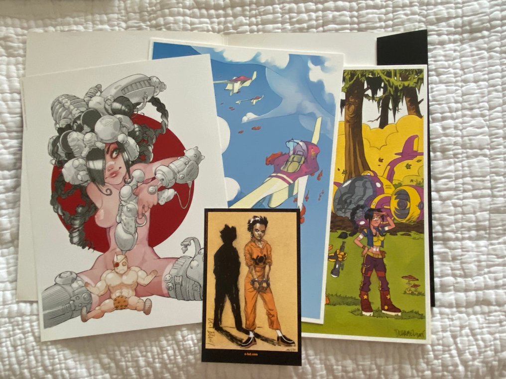 Sillage T7 + suppléments - C + coffret - 1 Album - Begrænset udgave - 2005 #4.3