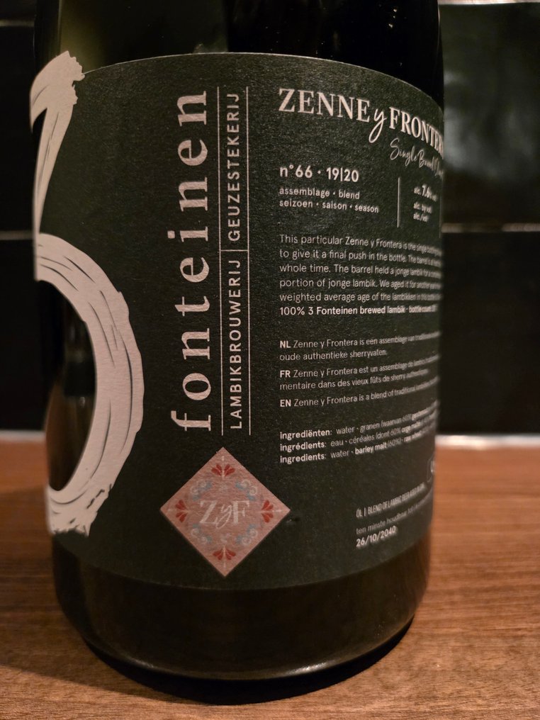 3 Fonteinen - Magnum: Zenne y Frontera, Golden Doesjel & Oude Geuze - 1,5 liter -  3 üvegek  #1.0