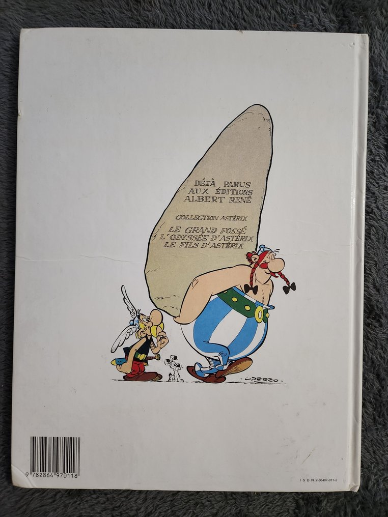 Astérix T27 - Le Fils d'Astérix + dédicace manuscrite - C - 1 Album - Erstausgabe - 1983 #3.2