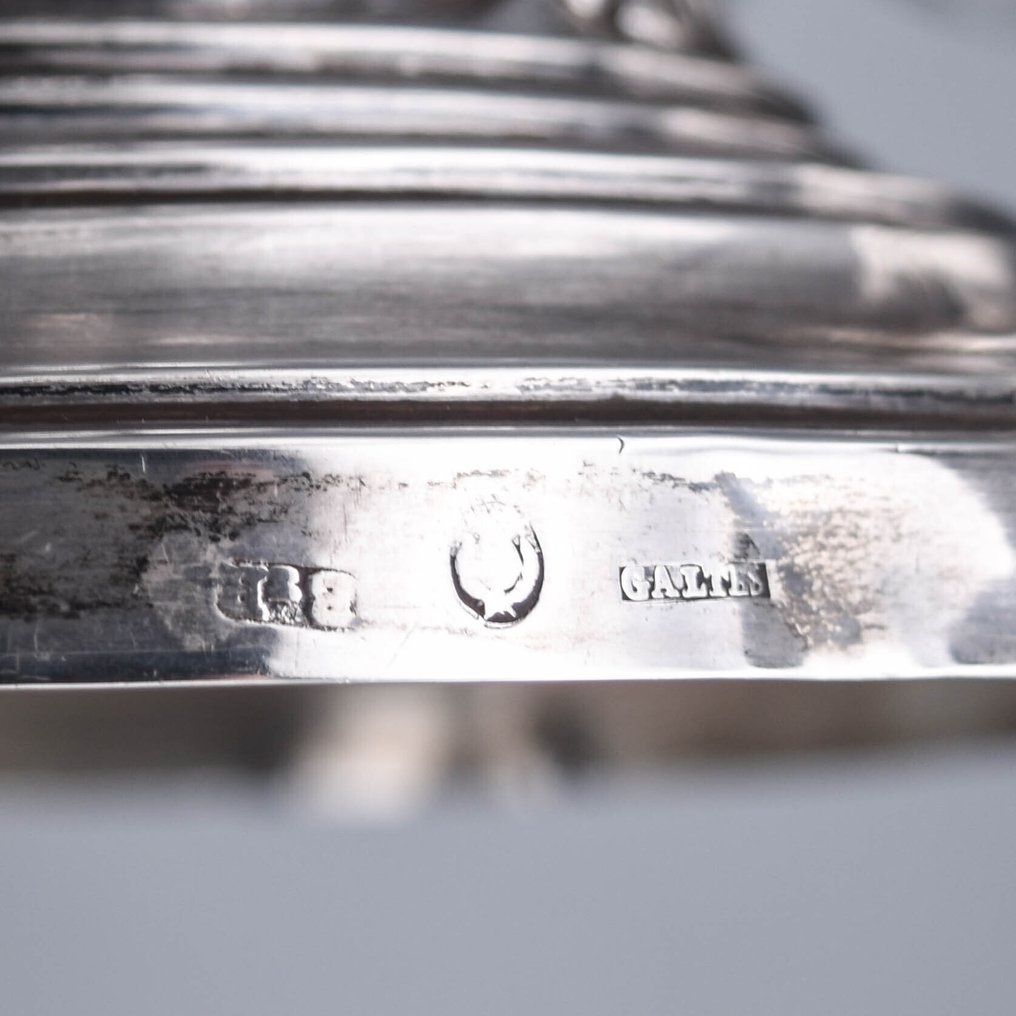 GALTES - Chandelier Isabelino - XIXe siècle (2) - Argent 925 #4.3