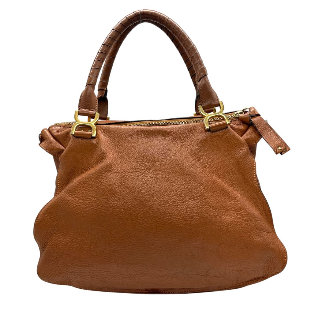 Chloé - Marcie Handbag Vintage Leather Top Handle Bag - Τσάντα #2.1