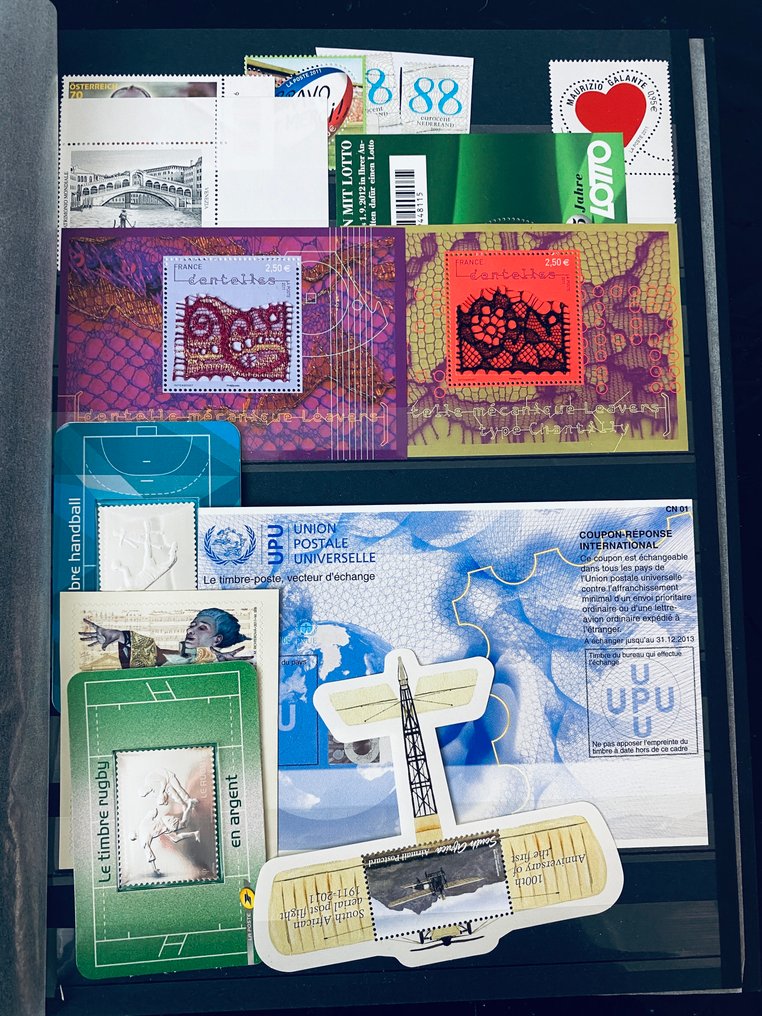 World - Collection / Researcher Modern World, covering diverse countries with valid postage. #1.0