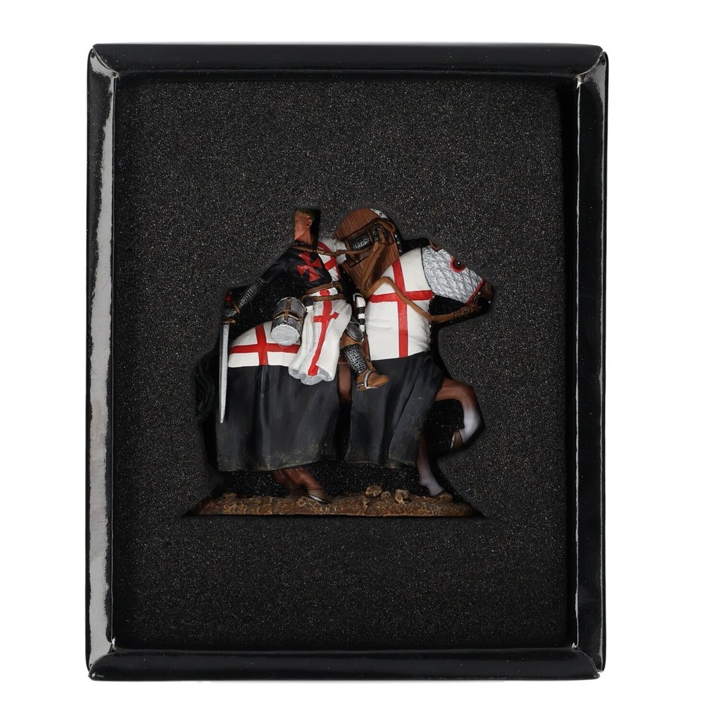 King & Country - Crusaders & Saracens - Saracens - 小雕像 - MK062 “Sir Arthur De Mountford” - 白合金 #4.3