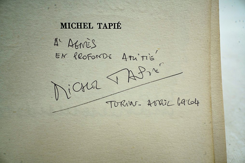 Isidore Isou & Michel Tapie - Douze Hypergraphies Polylogue - 1964 #3.2