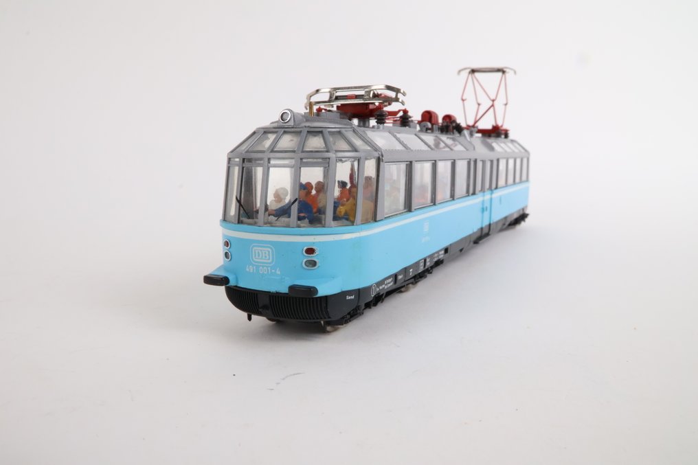 Roco H0 - 43525 - Model train railcar (1) - Gläzener train panoramic motor car - DB #4.3