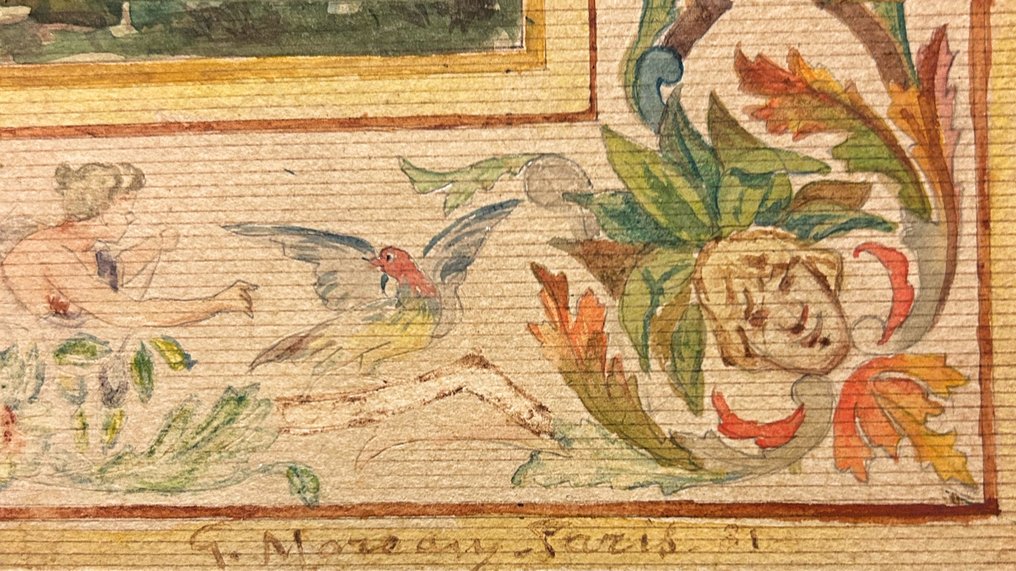 Follower of Gustave Moreau (1826-1898) - Venere e Adone #2.1