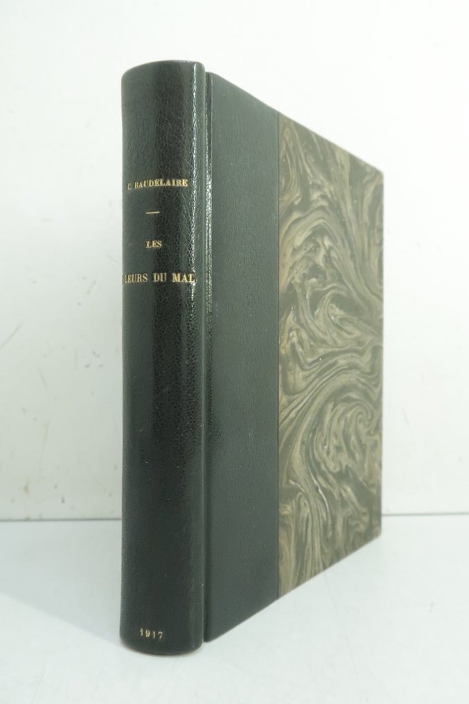 Charles Baudelaire ; André Gide / J.-L. Perrichon - Les Fleurs du Mal [reliure de P. Affolter ; n°697/750 sur vergé] - 1917 #1.0