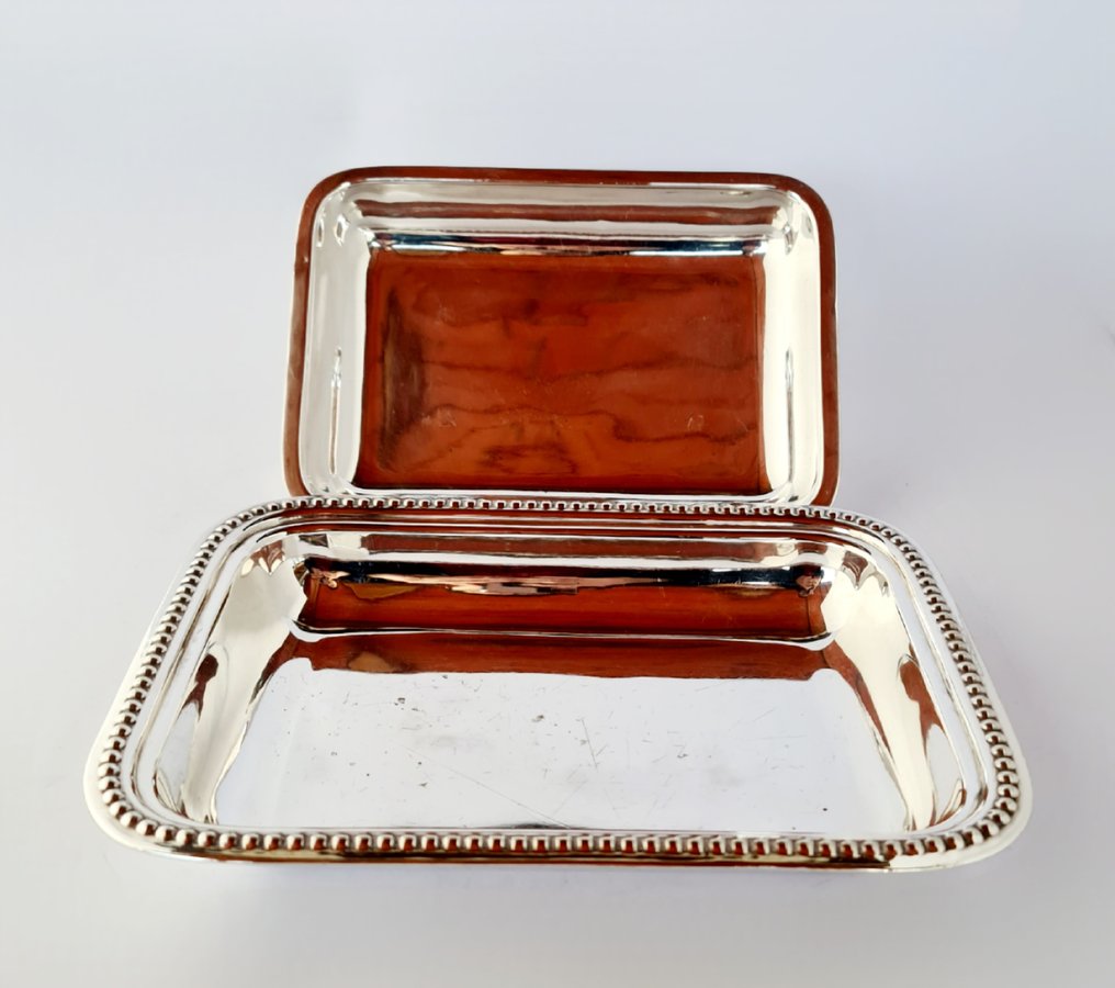 Πιάτο σερβιρίσματος - Christopher Johnson & Co. E.P.N.S. Silver Plated Entrée Dish - Επάργυρο #4.3