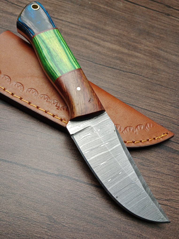 Obsidian - 厨刀 - Kitchen knife set -  介绍 Obsidian 定制系列厨师刀，传统工艺制作 - 专用钢 - 法国 #2.1