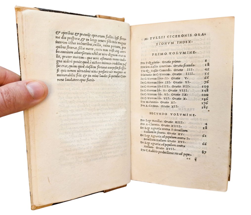 Cicerone - Orationum Volumen Primum [Aldina] - 1519 #4.3