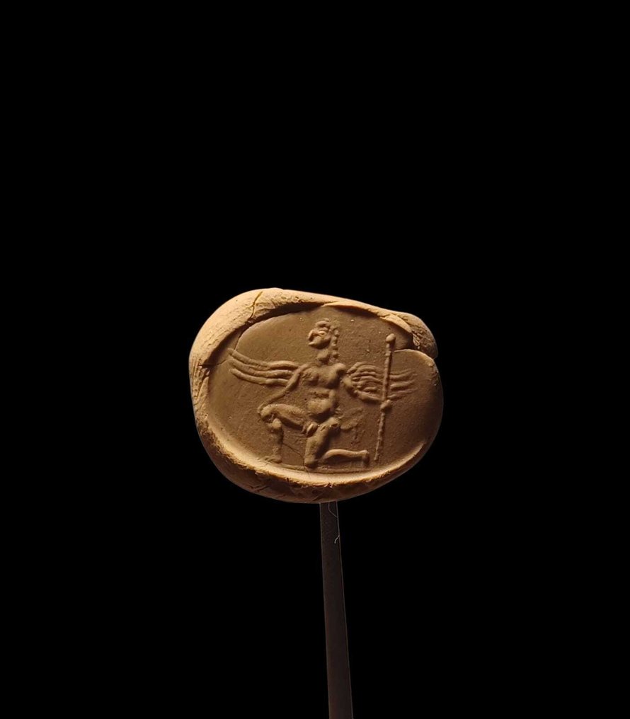 Αρχαίο ρωμαϊκό, Δημοκρατικό Κορνεόλη Intaglio - 20 mm (χωρίς τιμή ασφαλείας) #1.0