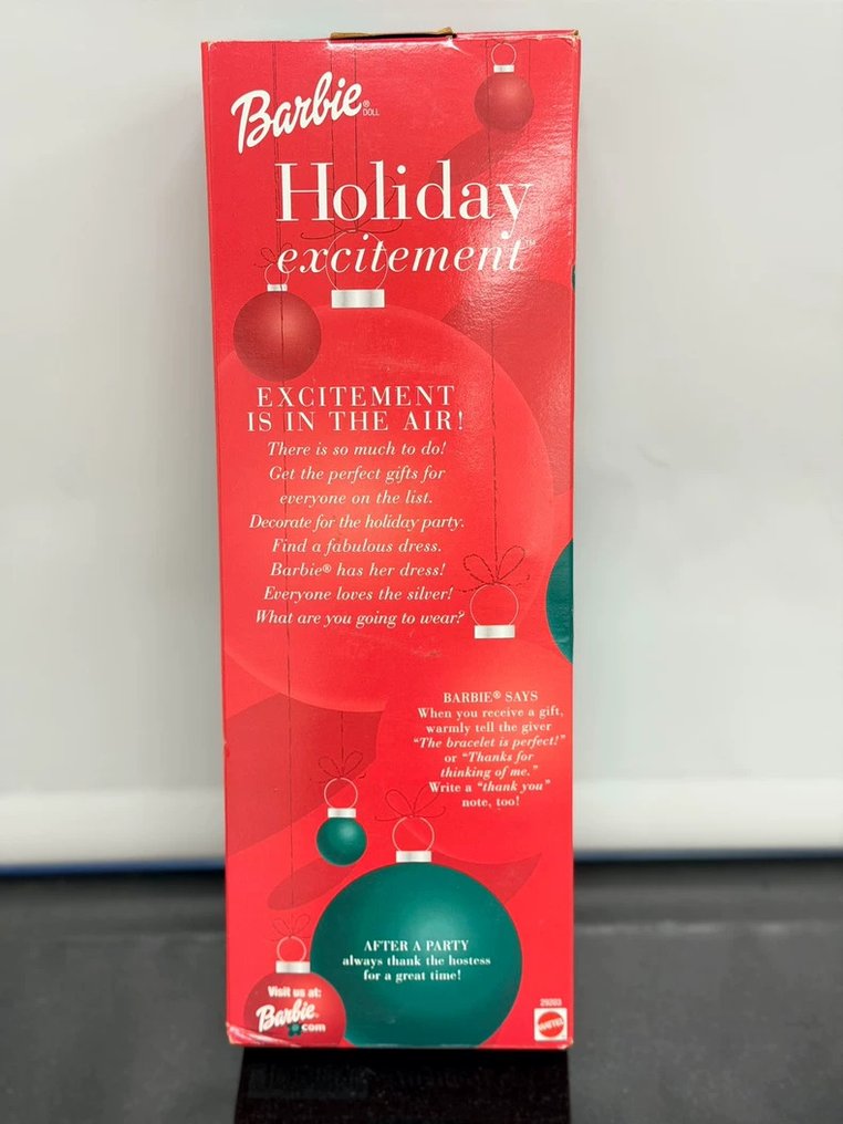 Mattel - Poupée Barbie Holiday Excitement - 1990-2000 #1.0
