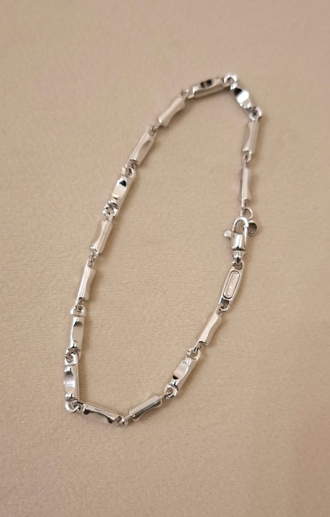 手镯 - 18K包金 白金 - Oro 18克拉 #1.0