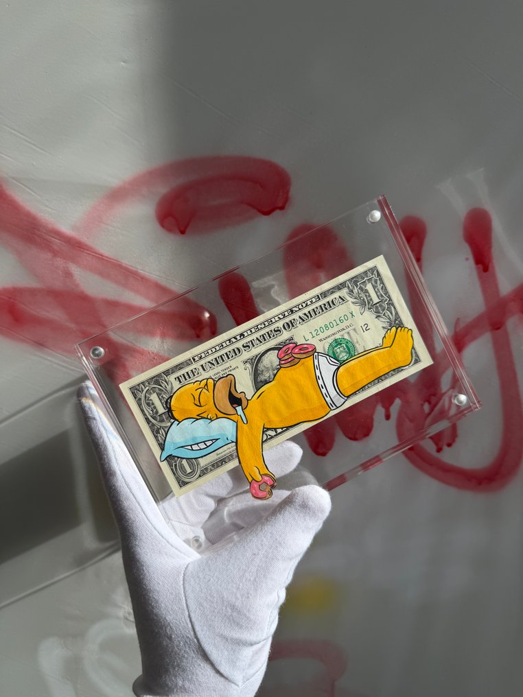 Alan Stefanov (1999) - "Sweet Dreams" 1 dollar bill - NO Reserve #1.0