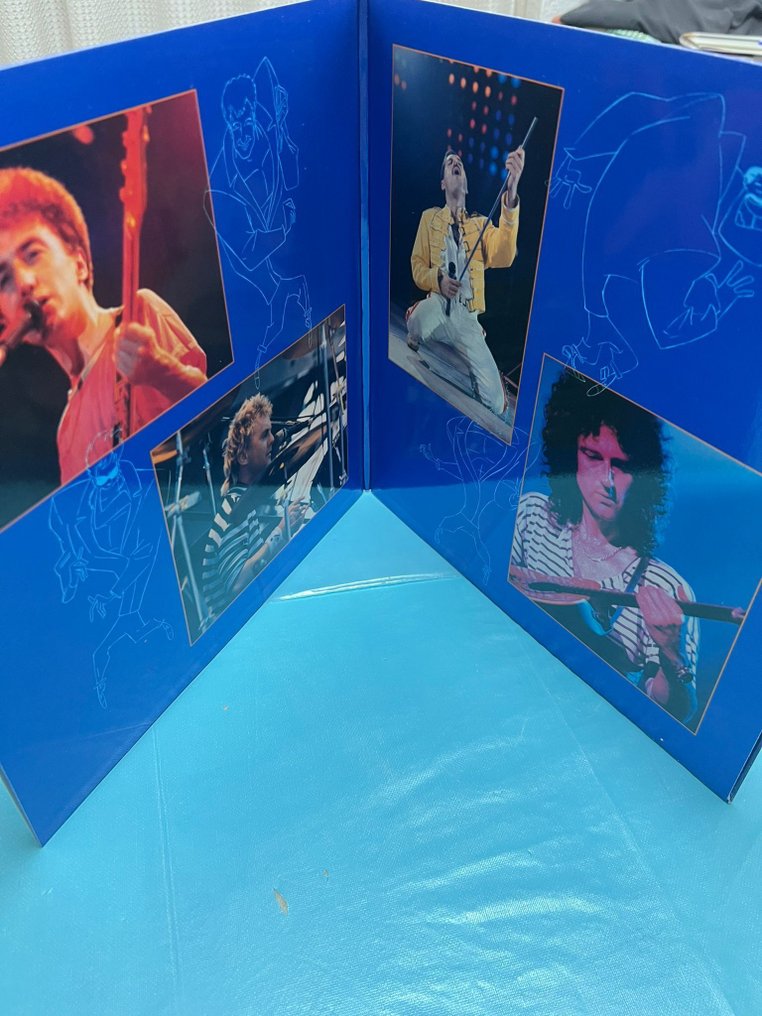 Queen - Useita taiteilijoita - Live at Wembley - Yksittäinen vinyylilevy - 1992 #3.2