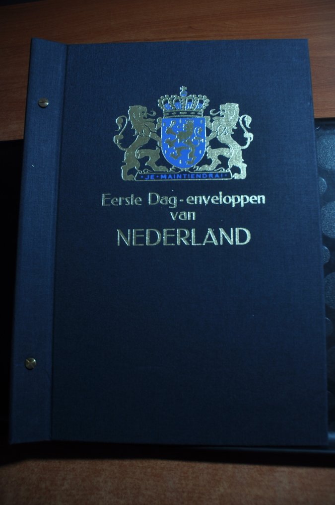 Netherlands  - A big box full of FDCs with blocks of 4, Jubilea covers, Molenreeks, and more in various albums. #1.0