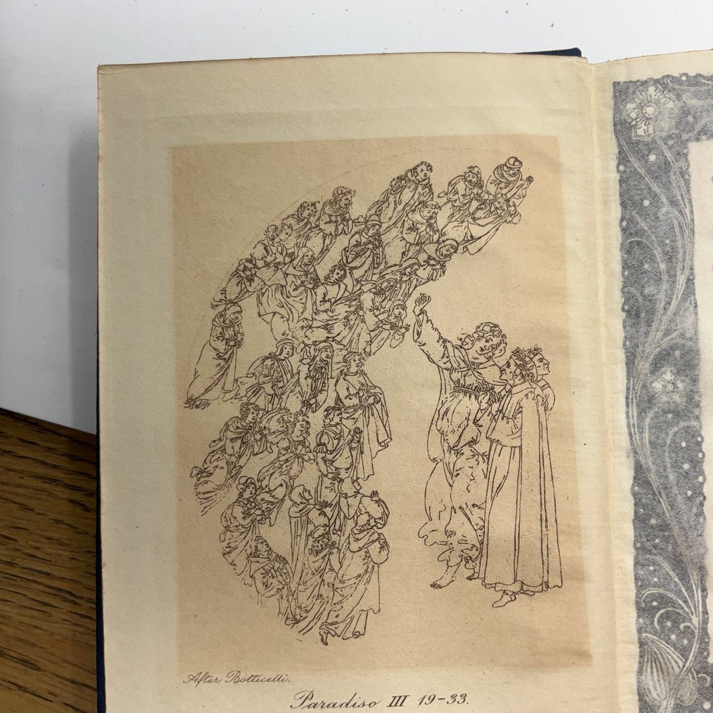 Dante Alighieri / Botticelli - The Paradiso of Dante Alighieri - 1921 #2.1