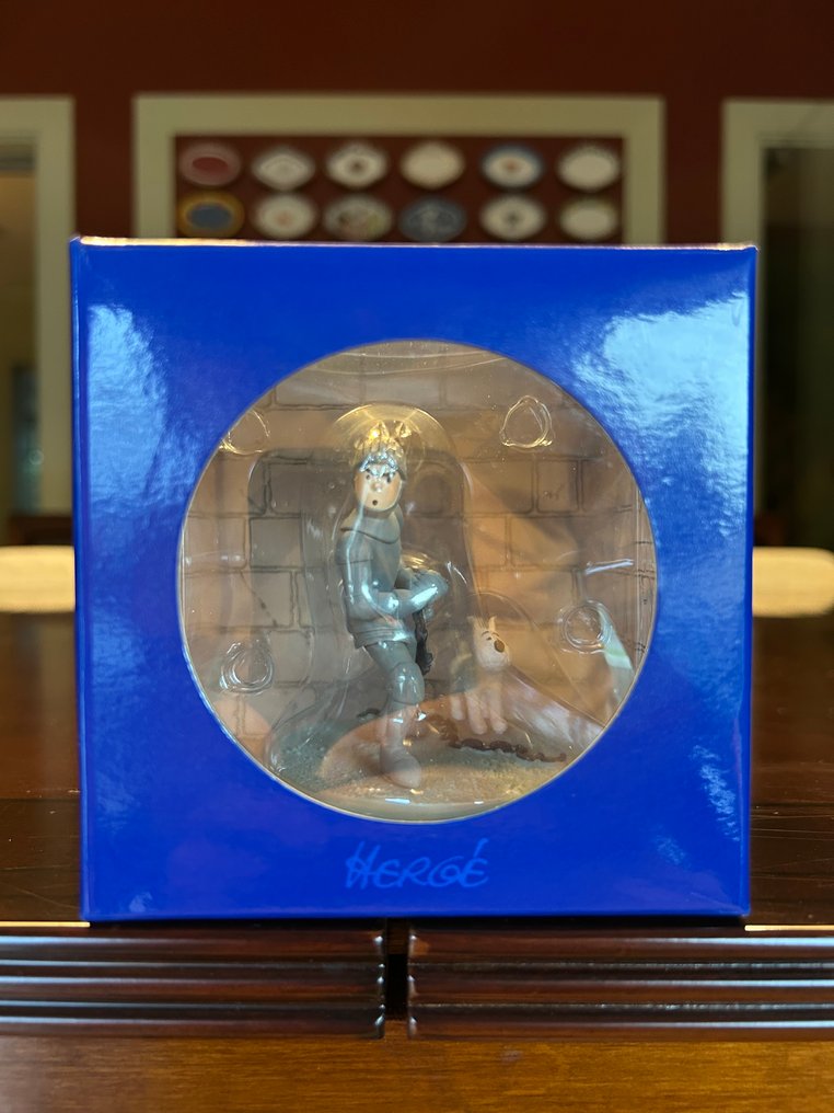 Diorama Moulinsart - Tintin Armure - Statuetta - Plastica #1.0