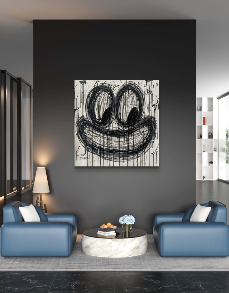 GINI MARTA - Black and white smile #1.0