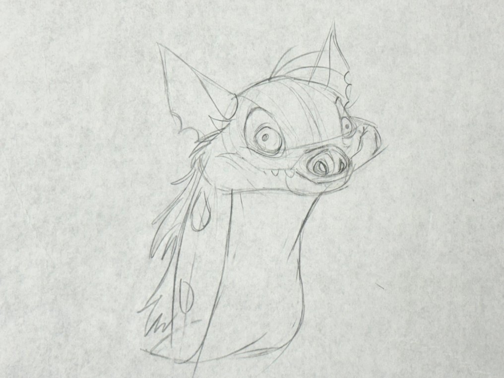 Walt Disney - Original Animation Drawing of Shenzi - Timon & Pumbaa (1995) #4.3