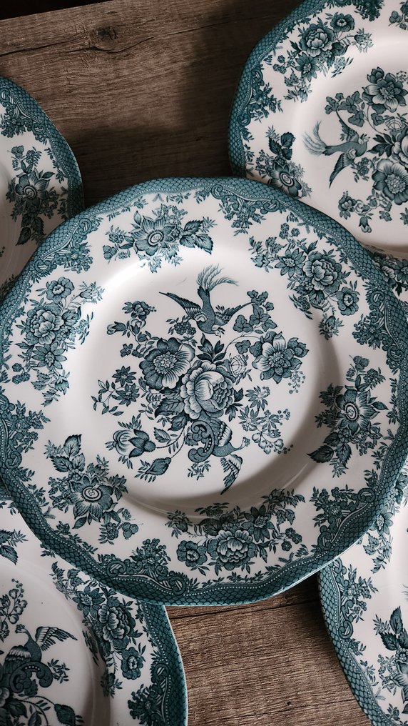 Wedgwood - 餐盤 (5) - Asiatic Pheasants - 陶瓷 #1.0