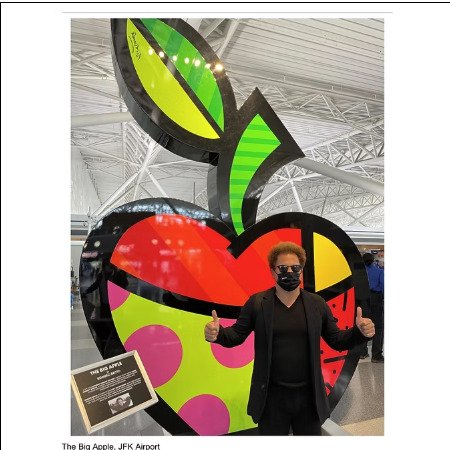 Romero Britto (1963) - Big Apple #2.1