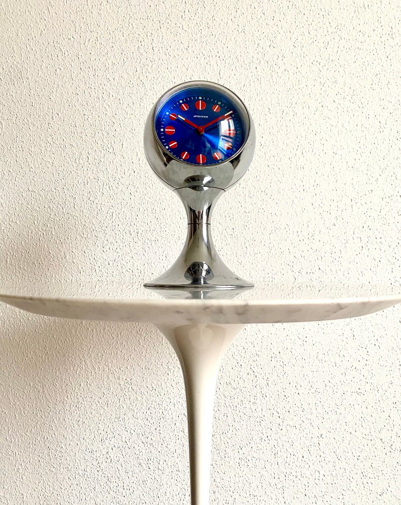 Επιτραπέζιο ρολόι - Staiger - Μοντέρνα απολύτως - 1960-1970 - Ξυπνητήρι Pop Space Age #4.3