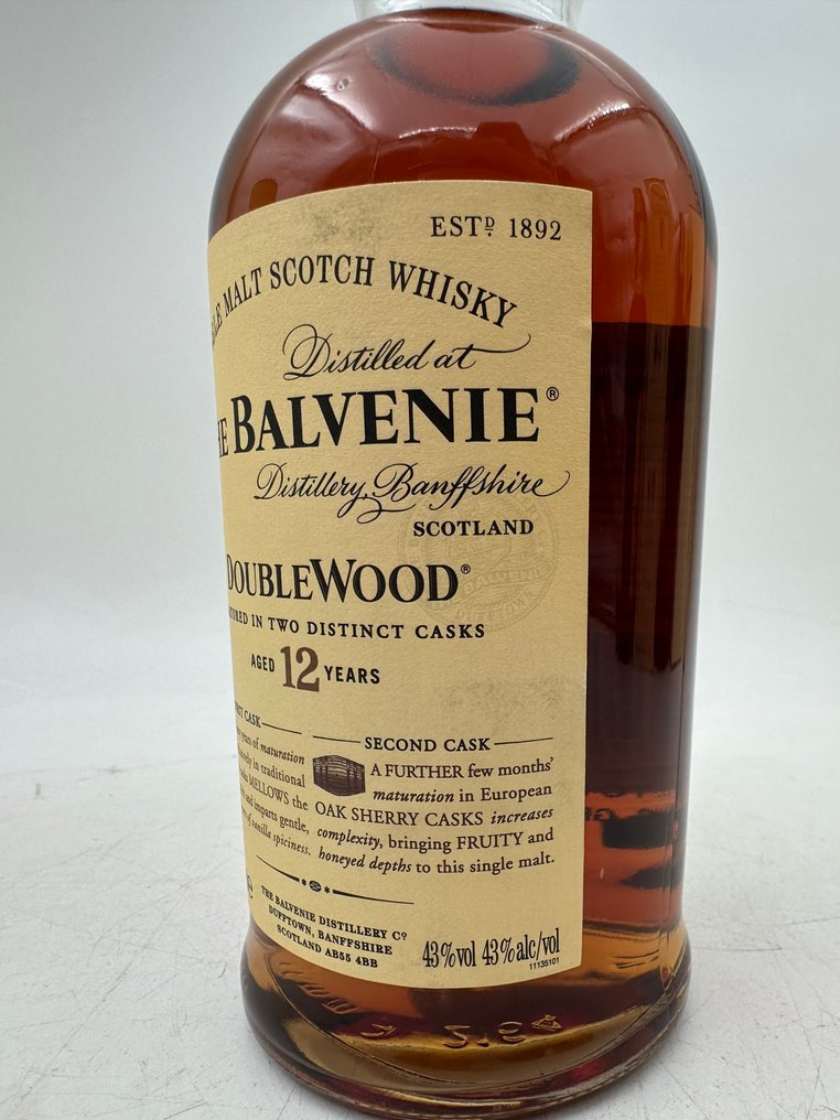 Balvenie 12 years old DoubleWood  - b. 2000s - 70厘升 #3.2