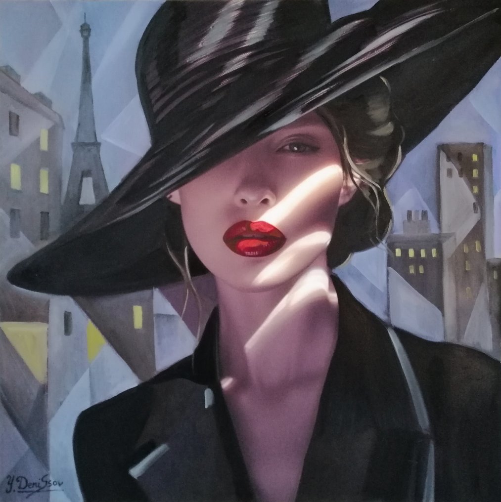Yuri Denissov - La mistérieuse Parisienne au chapeau. #1.0