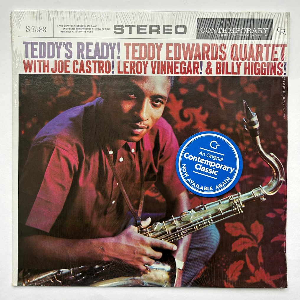 Teddy Edwards quartet - Teddy’s Ready! - Single-Schallplatte - 1981 #1.0