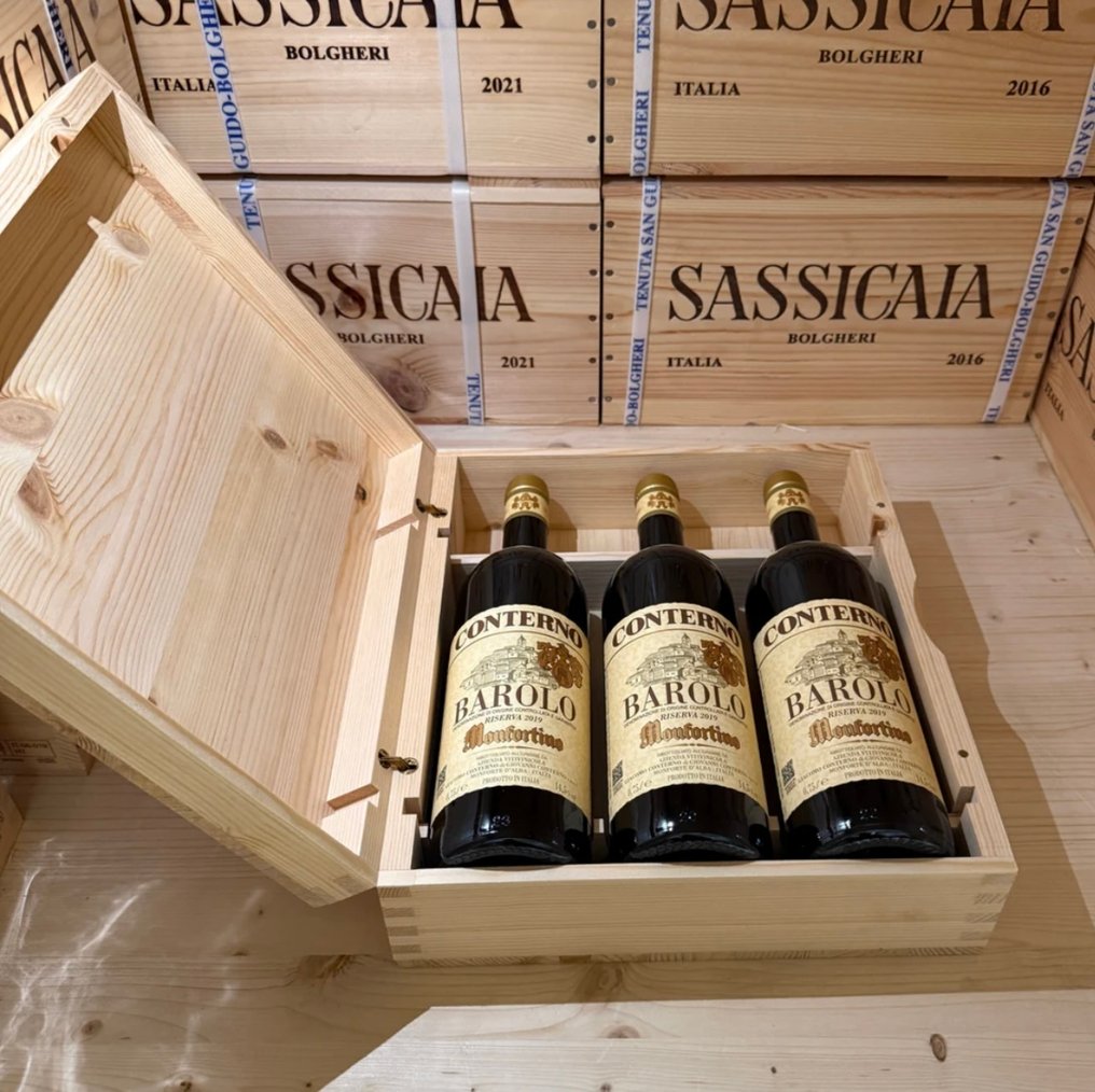 2019 Giacomo Conterno Monfortino - Barolo DOCG, Riserva - 3 Sticle (0.75L) #2.1