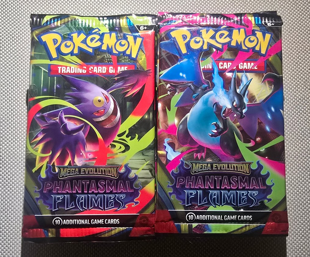 Pokémon - 18 Booster pack - Phantasmal Flames - Various sets #1.0