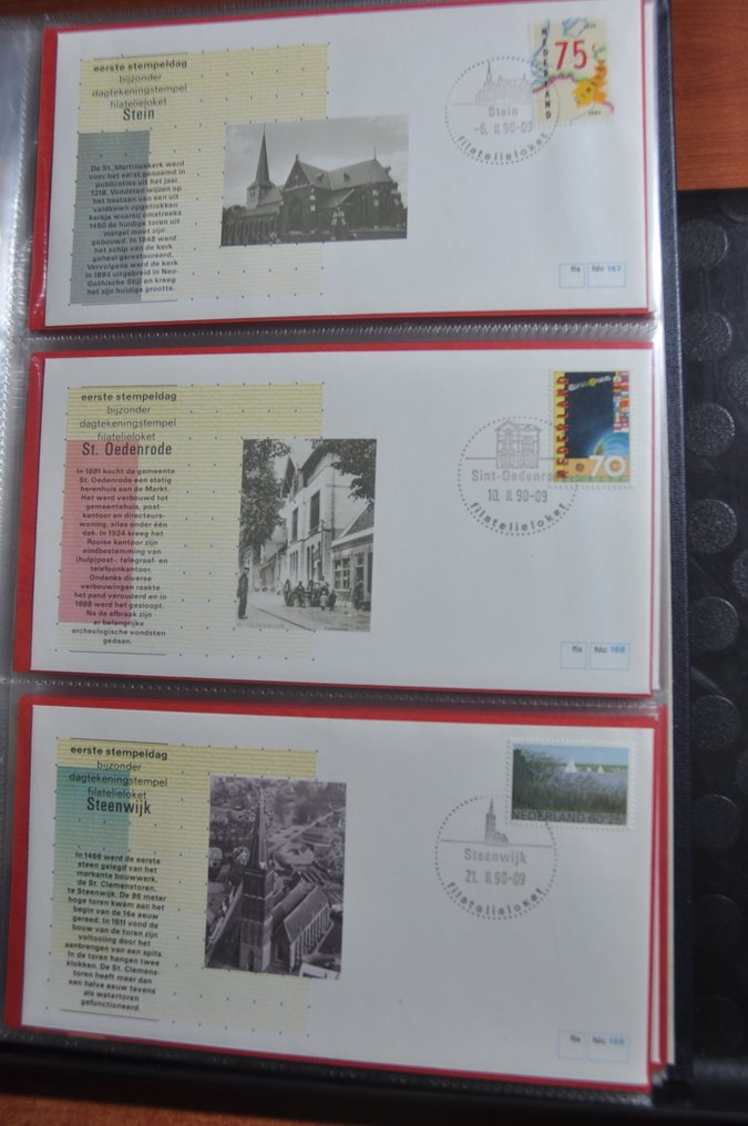 Pays-Bas  - Une grosse boîte remplie d'une collection de couvertures spéciales, d'enveloppes d'occasion, de PWS, #3.2