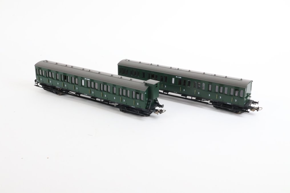 Piko H0 - 58032 - Επιβατικό τρένο μοντελισμού (2) - Coupérijtuigen C6036 και C 6185 - NS #2.1