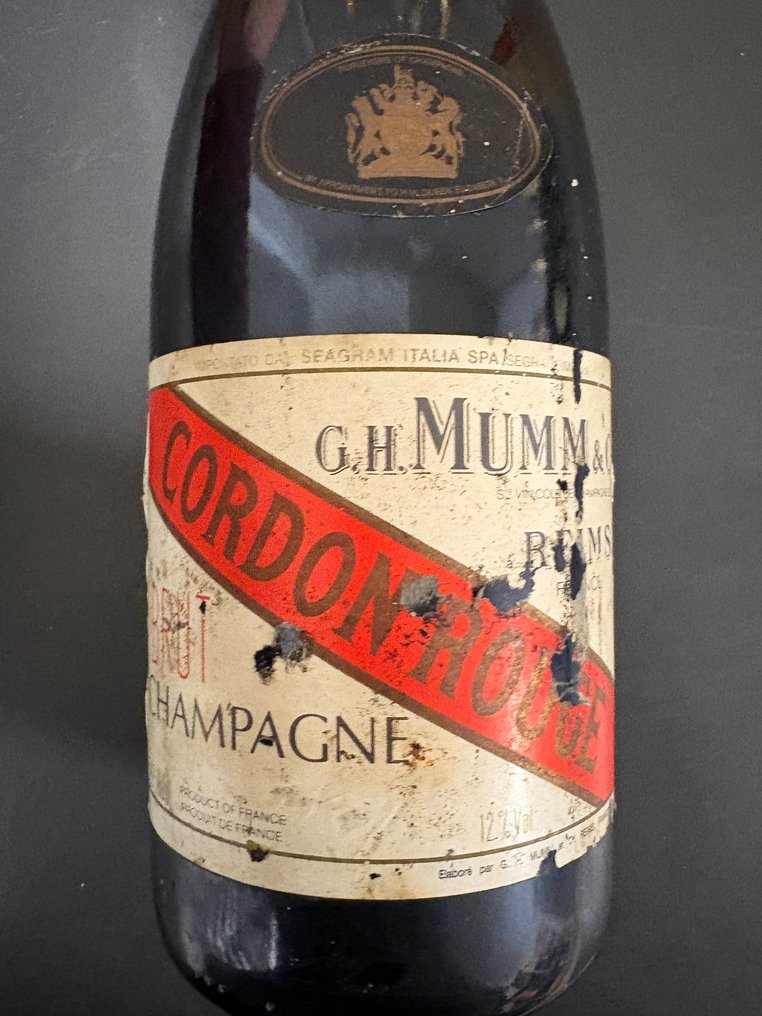G. H. Mumm, Cordon Rouge (deg: '70s, '90s & '10s) - Champagne Brut - 5 Bottles (0.75L) #4.3