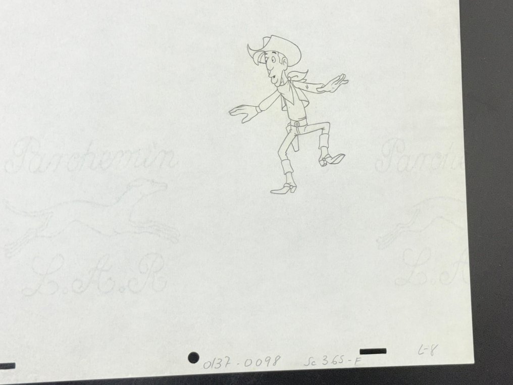 Hanna-Barbera - Original animation drawing - Lucky Luke (1984 TV series) #2.1