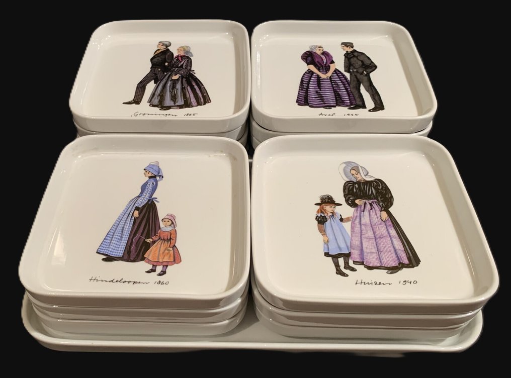 Villeroy & Boch - Σετ ζαχαροπλαστικής/κέικ (14) - Πορσελάνη - Δημοτική ενδυμασία #4.3