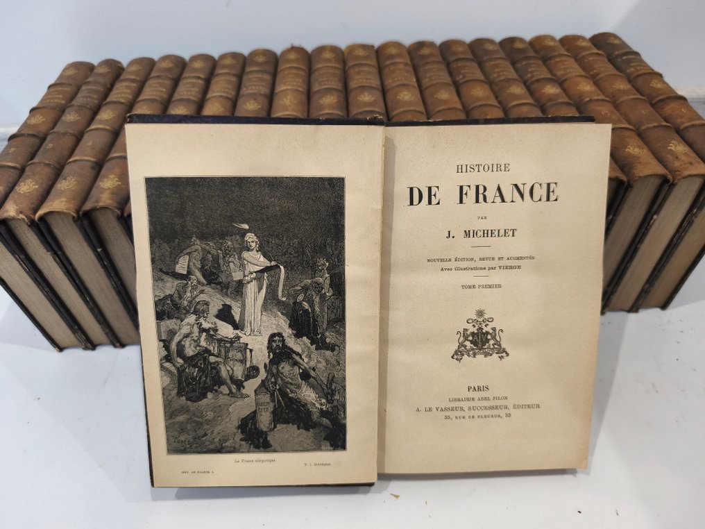 J. Michelet / Vierge - Histoire de France - 1878-1878 #4.3