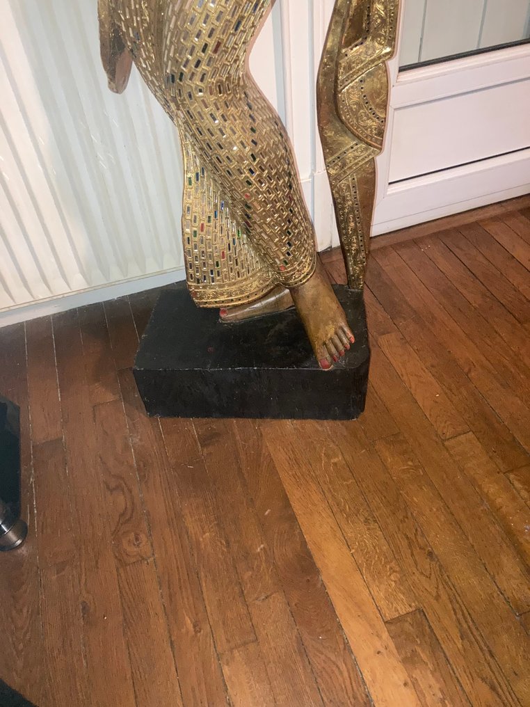 La porteuse d’eau de Bouddha - 180 cm - 雕像 - 泰國  (沒有保留價) #4.3