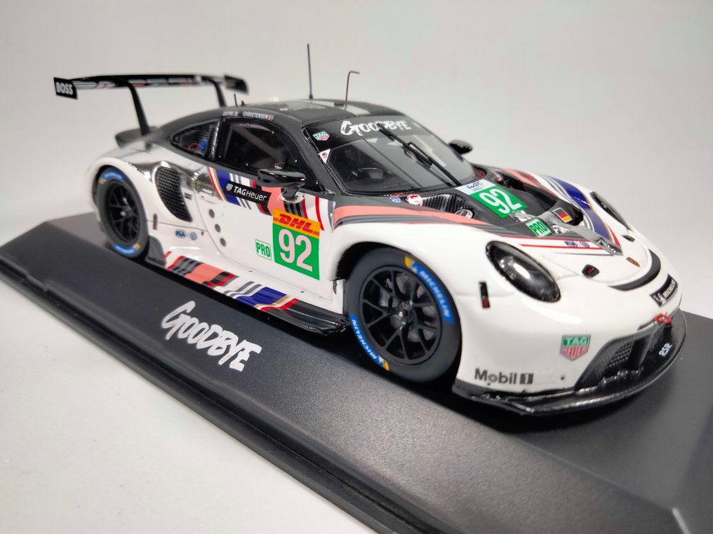 Spark 1:43 - Rennwagenmodell - Porsche 911 RSR-19 "Goodbye" #92 - K. Estre, M. Christensen (2022) - Limitierte Edition: Nr. 665 von 2022 #3.2