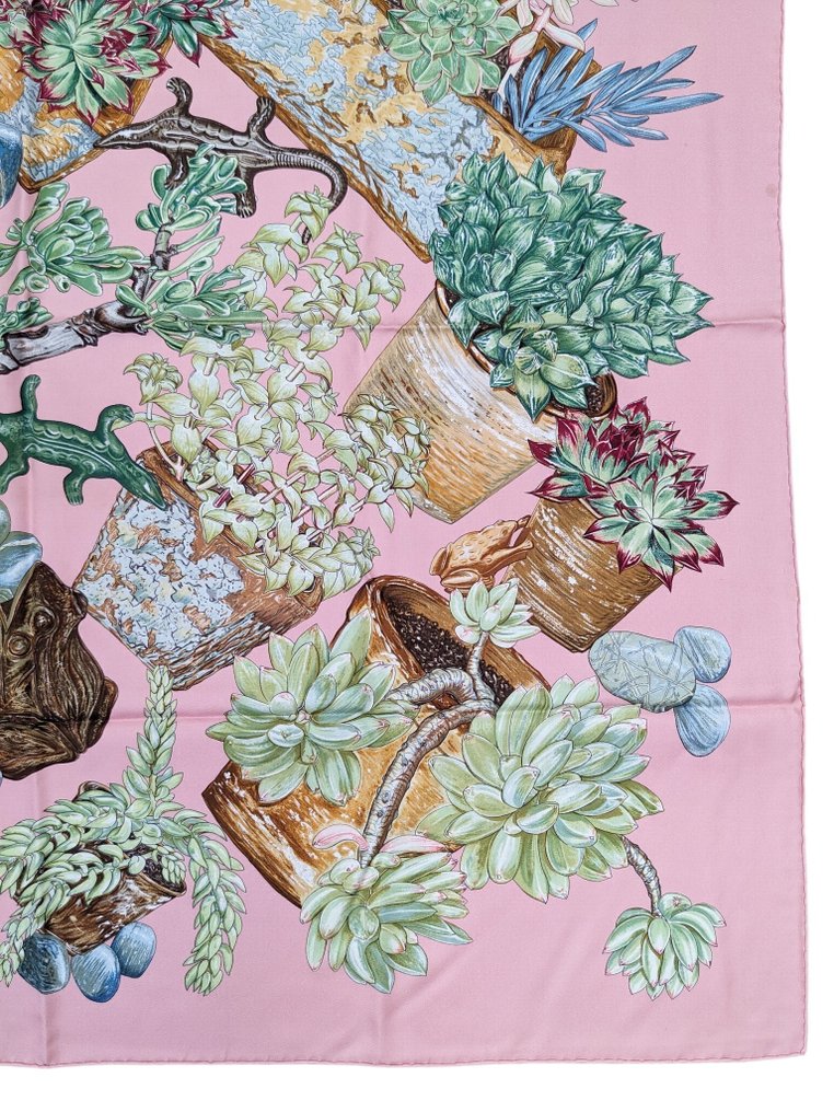 Hermès - "Jardin Secret" SCARF 90 CM SILK - Sciarpa #4.3